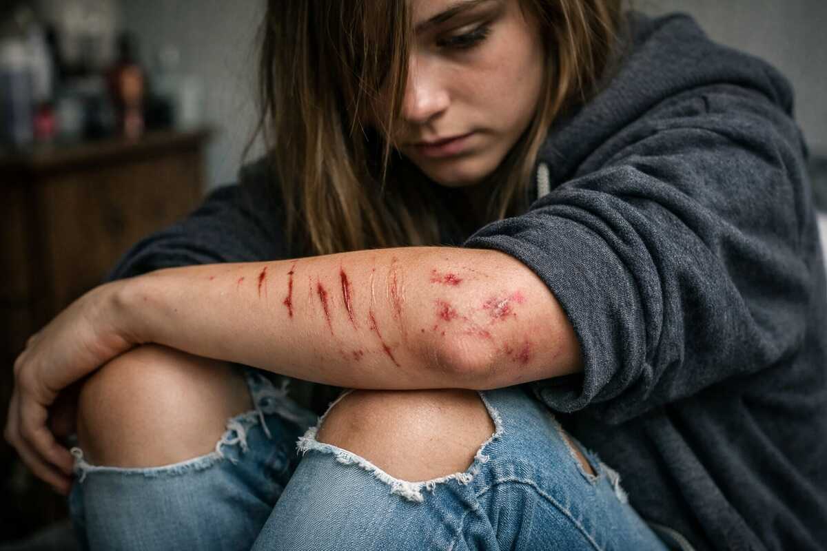 autolesiones en adolescentes